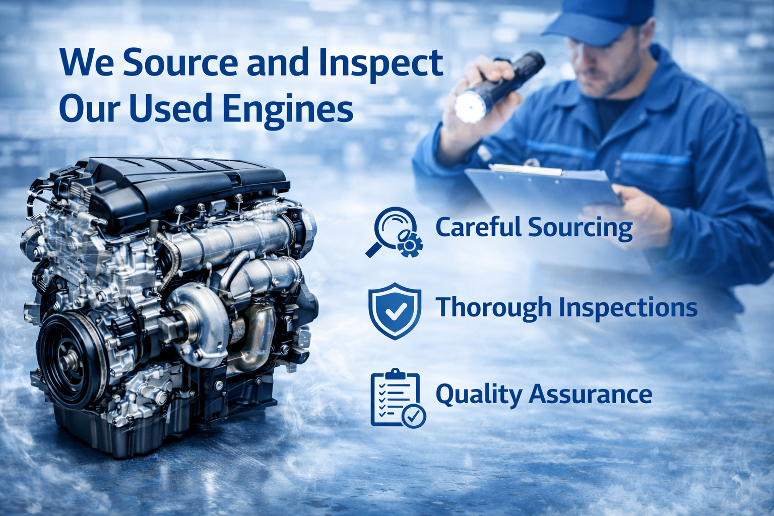 Engine inspection and quality assurance
